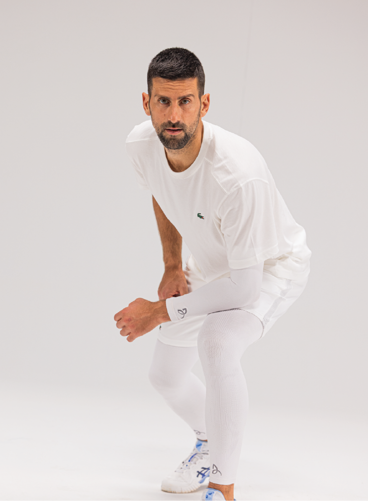 Novak Djokovic Leg Sleeves
